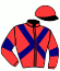 casaque portée par Lesne J. M. jockey du cheval de course HYSIA D'HUON, information pmu ZETURF