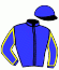 casaque portée par Dromigny T. jockey du cheval de course JOKER DE LA BESVRE, information pmu ZETURF