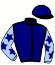 casaque portée par Desmigneux F. jockey du cheval de course LUCKY BOY VERTRAC, information pmu ZETURF