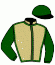 casaque portée par Lefranc T. jockey du cheval de course VERONA DU BERLAIS, information pmu ZETURF