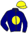 casaque portée par Rousset Y. jockey du cheval de course KEL TEL, information pmu ZETURF