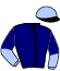 casaque portée par Blanchouin T. jockey du cheval de course JINOV, information pmu ZETURF