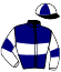 casaque portée par Beileard Mottier Mme C. jockey du cheval de course KIFFANT, information pmu ZETURF