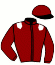 casaque portée par Madamet A. jockey du cheval de course HAFICIONADAS, information pmu ZETURF