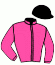 casaque portée par Mangione R. jockey du cheval de course BOBIK, information pmu ZETURF