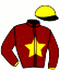 casaque portée par Riehl Mme M. jockey du cheval de course VALE RAINBOW, information pmu ZETURF