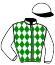 casaque portée par Sias Gio. jockey du cheval de course FINIMONDO, information pmu ZETURF