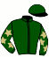 casaque portée par Cheyer Mme Per. jockey du cheval de course ROAST CHESTNUT, information pmu ZETURF