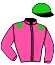 casaque portée par Journiac H. jockey du cheval de course MONJARAZ, information pmu ZETURF