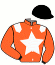 casaque portée par Lebouc Hug. jockey du cheval de course VERT GALAND, information pmu ZETURF