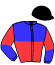 casaque portée par Marie H. jockey du cheval de course DIVA DE L'ITON, information pmu ZETURF