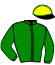 casaque portée par Barthelemy Mlle A. jockey du cheval de course INTADO VOGOULIERE, information pmu ZETURF