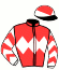 casaque portée par Boche Dam. jockey du cheval de course MINO PICO, information pmu ZETURF