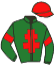 casaque portée par Provost D. jockey du cheval de course MAGIC MERCURY, information pmu ZETURF
