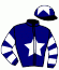 casaque portée par Eon Mlle M. jockey du cheval de course EVER READY, information pmu ZETURF