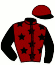 casaque portée par Lebouc Hug. jockey du cheval de course ARRY ANGELS, information pmu ZETURF
