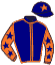 casaque portée par Seigneul A. jockey du cheval de course KAARIS D'AIRY, information pmu ZETURF