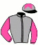 casaque portée par Delepine Y. jockey du cheval de course KSAR JOLY, information pmu ZETURF