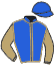 casaque portée par Julliot R. jockey du cheval de course KALIPIGE, information pmu ZETURF