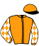 casaque portée par Inconnu jockey du cheval de course RODERICK (GB), information pmu ZETURF