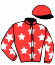 casaque portée par Thomas Ron. jockey du cheval de course TIBASTI (FR), information pmu ZETURF