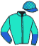 casaque portée par Marquand T. jockey du cheval de course MAKAROVA, information pmu ZETURF