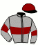 casaque portée par Lemaitre A. jockey du cheval de course CERVARO, information pmu ZETURF