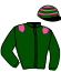 casaque portée par Baron Axe. jockey du cheval de course SWANN, information pmu ZETURF