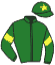 casaque portée par Mangione R. jockey du cheval de course NOOTKA BAY, information pmu ZETURF