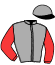 casaque portée par Lecoeuvre C. jockey du cheval de course FICTION, information pmu ZETURF