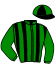 casaque portée par Trullier T. jockey du cheval de course OMICRONE, information pmu ZETURF