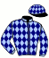casaque portée par Ducher J. Ph. jockey du cheval de course GOLDEN DE PAME (FR), information pmu ZETURF