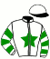 casaque portée par Rene Mme Cha. jockey du cheval de course FIGARO DE BUSSET, information pmu ZETURF