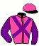 casaque portée par Peltier S. jockey du cheval de course KIWI DES BOIS, information pmu ZETURF