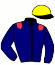 casaque portée par Sorel J. Ch. jockey du cheval de course I AM DES MOTTES, information pmu ZETURF