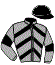 casaque portée par Lecoeuvre C. jockey du cheval de course MIGHTY YOUNG, information pmu ZETURF