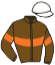 casaque portée par Orani Ant. jockey du cheval de course EL PROFESSOR CHOP, information pmu ZETURF