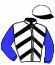 casaque portée par Claudic J. jockey du cheval de course THE ROOM, information pmu ZETURF