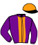 casaque portée par Ruis S. jockey du cheval de course LIKING, information pmu ZETURF
