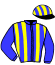 casaque portée par Peltier S. jockey du cheval de course LIMBO DE BUSSET, information pmu ZETURF