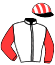 casaque portée par Tintillier A. jockey du cheval de course KECOU DE VILLABON, information pmu ZETURF