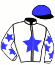 casaque portée par Sourbe Mme H. jockey du cheval de course GO'N WIN, information pmu ZETURF
