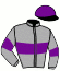 casaque portée par Barzalona M. jockey du cheval de course REVOLUTIONNAIRE, information pmu ZETURF