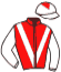 casaque portée par Prichard Mlle C. jockey du cheval de course EARL OF SHANNON, information pmu ZETURF