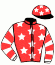 casaque portée par Howie N. jockey du cheval de course GOLDEN PARK, information pmu ZETURF