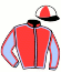 casaque portée par Hardouin E. jockey du cheval de course KISS QUEEN, information pmu ZETURF