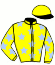 casaque portée par Touron Herry A. jockey du cheval de course KERMARIA DE VAL, information pmu ZETURF