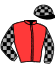 casaque portée par Marasco D. jockey du cheval de course KIARA UTINGEOISE, information pmu ZETURF