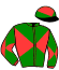 casaque portée par Hardouin E. jockey du cheval de course MINIKING, information pmu ZETURF