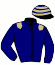 casaque portée par Rochard B. jockey du cheval de course JANE'S FELLA, information pmu ZETURF